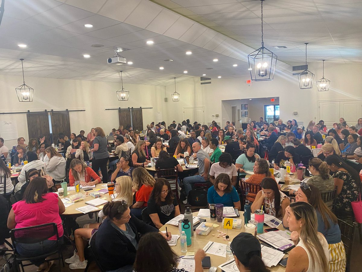 K5MathOCPS's tweet photo. Our first Coaches’ Forum for the 23-24 school year has begun! Wow! Look at all of these instructional coaches and teacher leaders gaining a wealth of knowledge so that math instruction is the best it’s ever been at their schools! GO OCPS! @CDLocps @DrRahim_Jones @DaveGorham_OCPS https://t.co/wgfTclJx7P