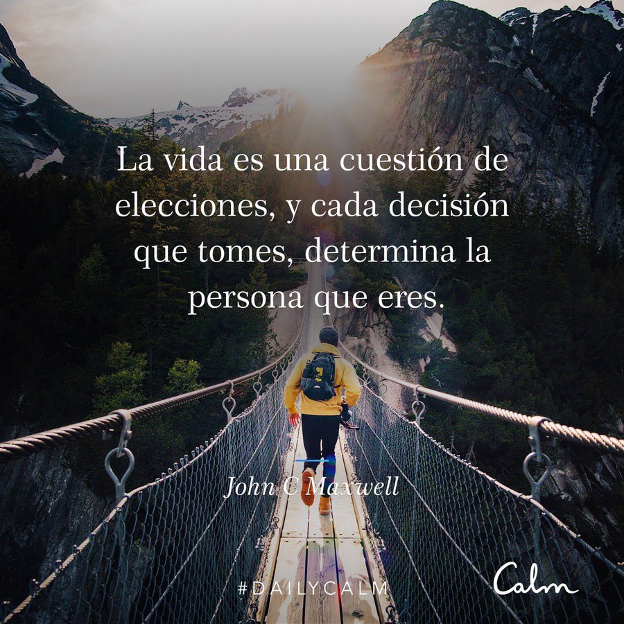 Cjara22's tweet photo. Elige sabiamente, forja tu camino. Cada decisión define quién eres. #Vida #Elecciones #calm https://t.co/r4NYajOWWt
