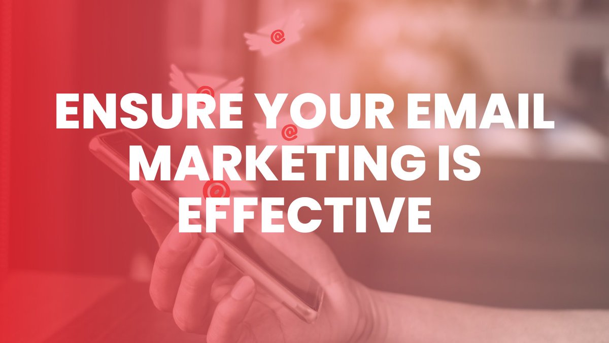 RED_Intl_Comms's tweet image. Email marketing is recognised as one of the top tools for converting prospects. 📩 

So, how can you make sure your email marketing activities are effective? Keep reading for our top tips... shorturl.at/clO46.

#EmailMarketing #MarketingStrategy #DigitalMarketing