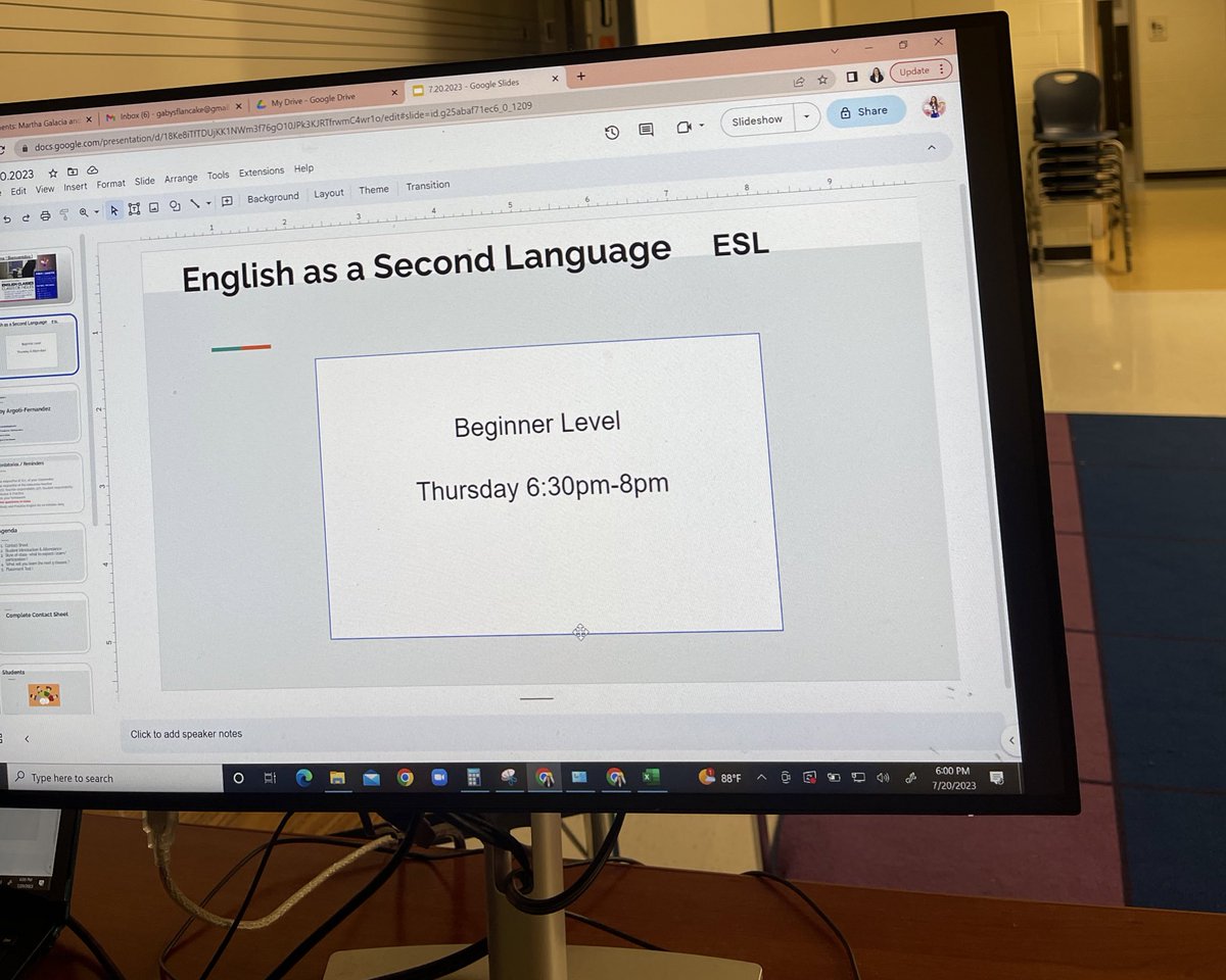csspecialist77's tweet photo. English summer classes offered by our community partner @FlanCakeQueen are full &amp; well attended! Thank you for helping to meet this need for the adult learners in our community! @MCPSCommunitySc @WWESPrincipal1 https://t.co/SimzqLeez2