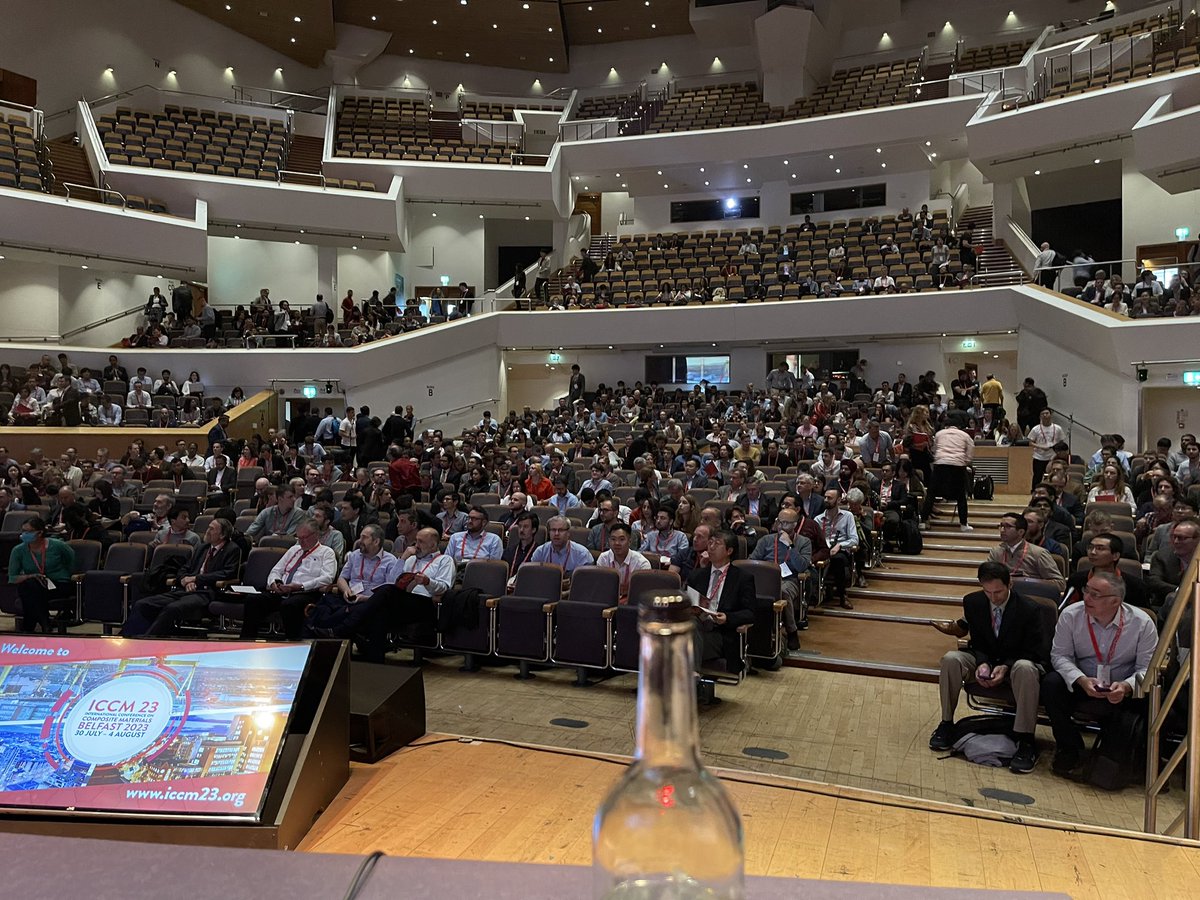 <a href="/iccm23/">International Conference on Composite Materials</a> <a href="/Confirm_Centre/">CONFIRM</a> delighted to co-open ICCM23 this morning! Shaping up to be a great week ahead!