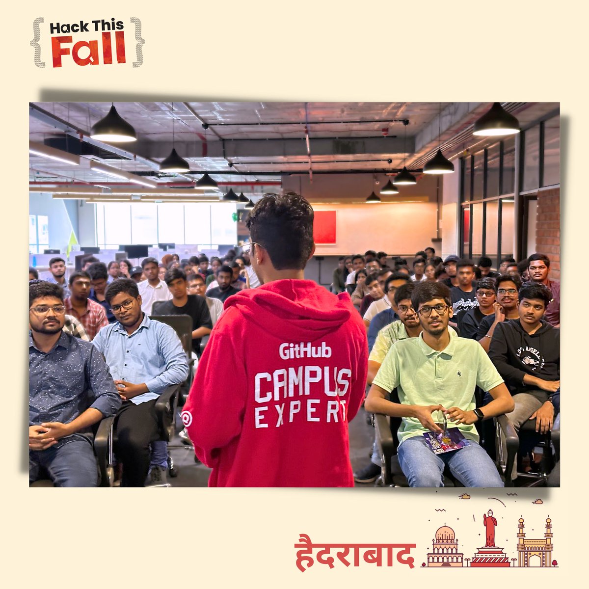 hackthisfall's tweet image. At #HTFHyderabad City Meetup, we talked about some amazing opportunities and resources @GitHubEducation has to offer especially for students! 🎒

Know more here: bit.ly/htfms23-github 🚀

#HackThisFall #HTFMeetups