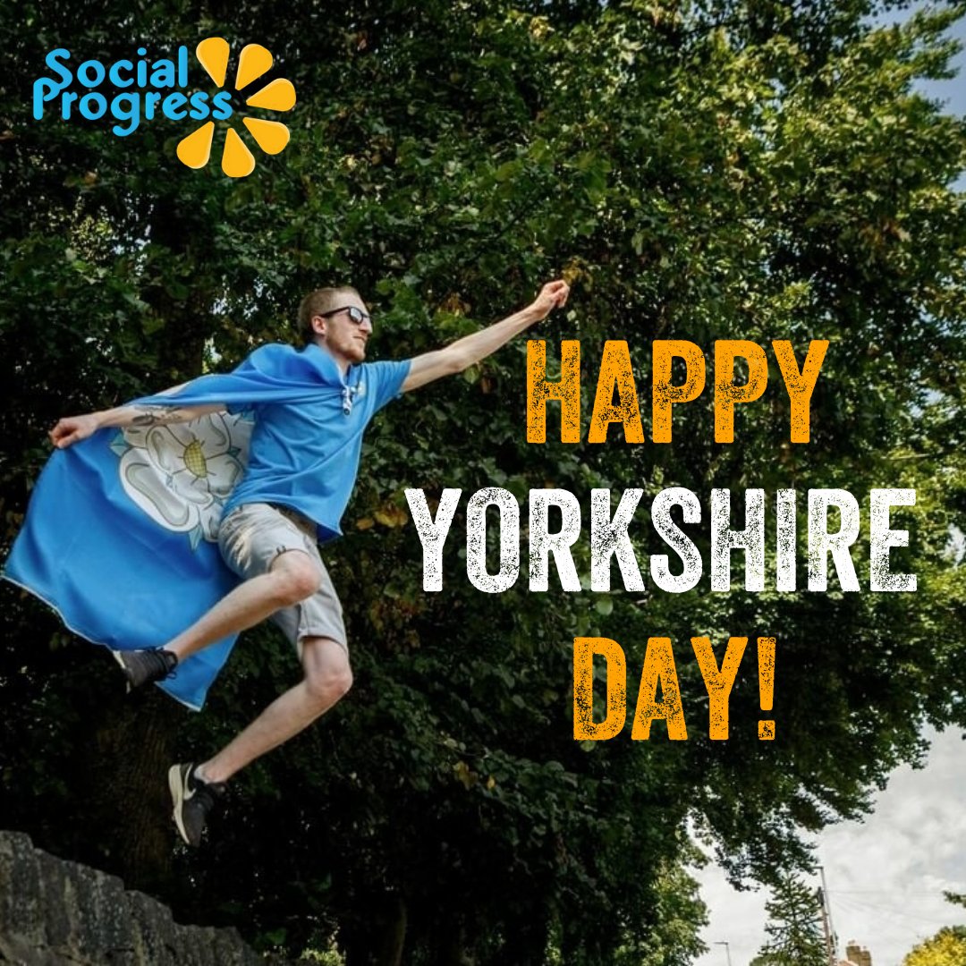 SocialProgress's tweet photo. Happy #YorkshireDay! π
Here's to celebrating our historic county's heritage, people, and businesses that make it amazing!β
Keep an eye out for Captain Yorkshire - legend says he makes an appearance this time of year!π¦ΈββοΈ
#SocialProgress #TeamSoPro #YorkshireLove #YorkshireLife https://t.co/nyvHBPU2Vk