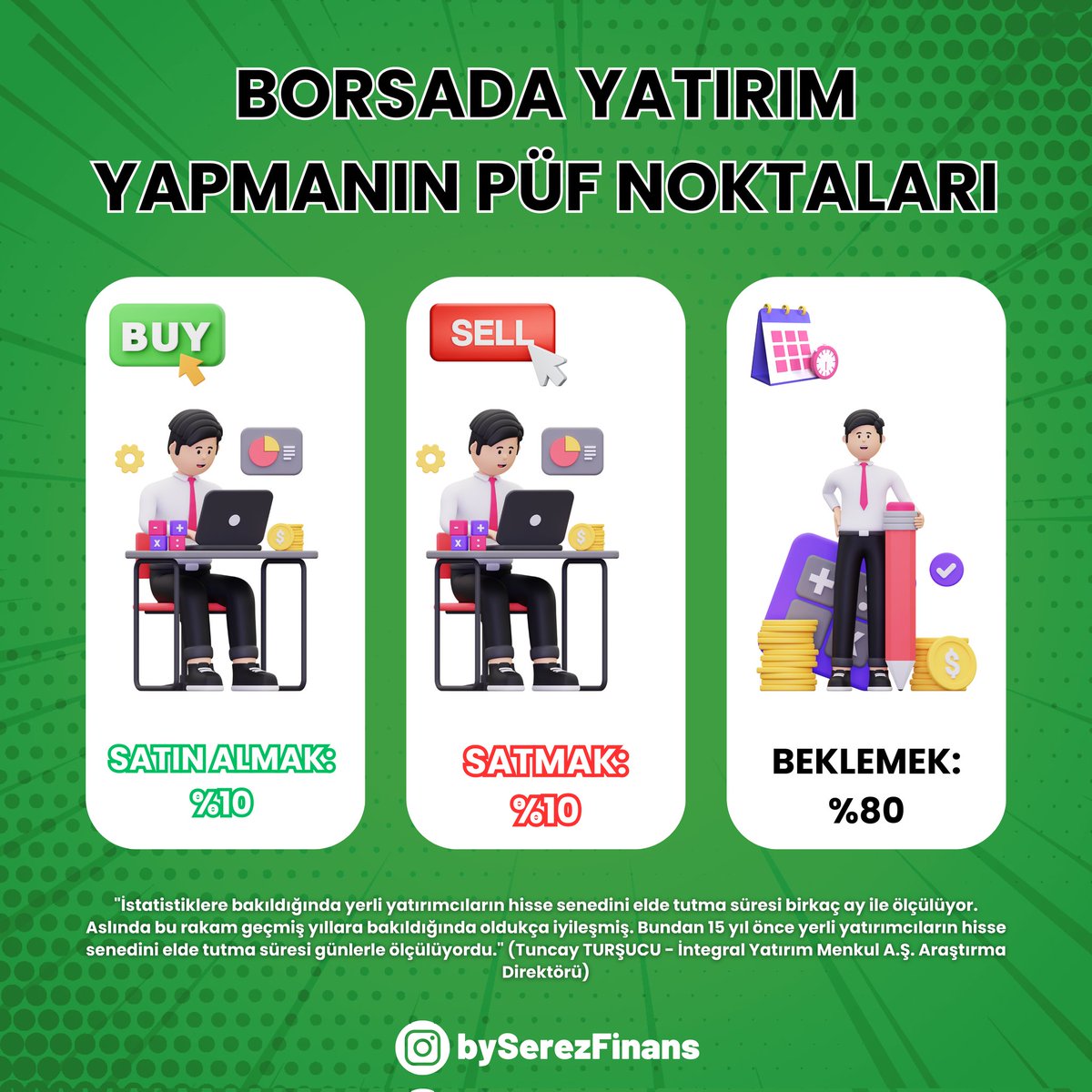 Borsada Yatırım Yapmanın Kademeleri

Unutmayın değerli takipçilerimiz yatırım yapmak fidan ekmek gibidir.🌱
#bist100 #XU100 #borsa #halkaarz