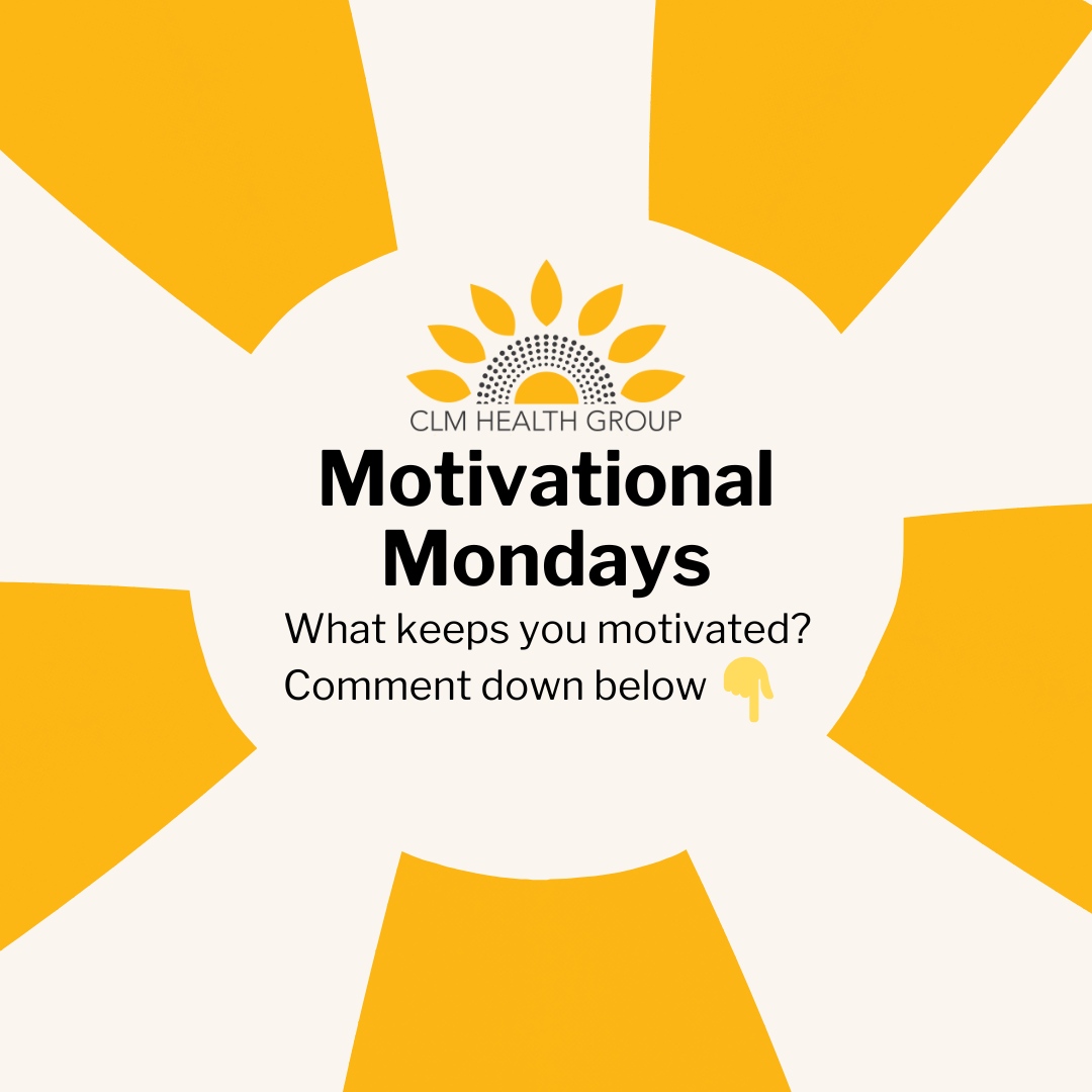 ClmHealth's tweet photo. Happy Monday, everyone! 💪 Today marks the start of a brand new week, a fresh opportunity to set our intentions, chase our dreams, and conquer our goals! Let's kick off this week with enthusiasm and determination, ready to take on whatever comes our way. 🚀⁠ https://t.co/5HN9NzVsVq