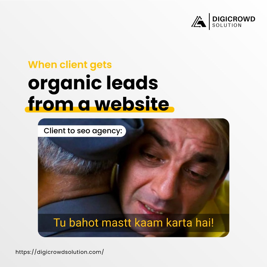 When Client Gets Organic Leads From A Website 🌐 | Digicrowd Solution . . Follow @Digicrowd_ for more meme tweets ✌️#digitalmarketingmemes #digitalmarketingmeme #digitalmemes #digitalmarketingmemes2021 #digitalmarketingmemes2021 #digicrowdsolution #Memes #memesdaily