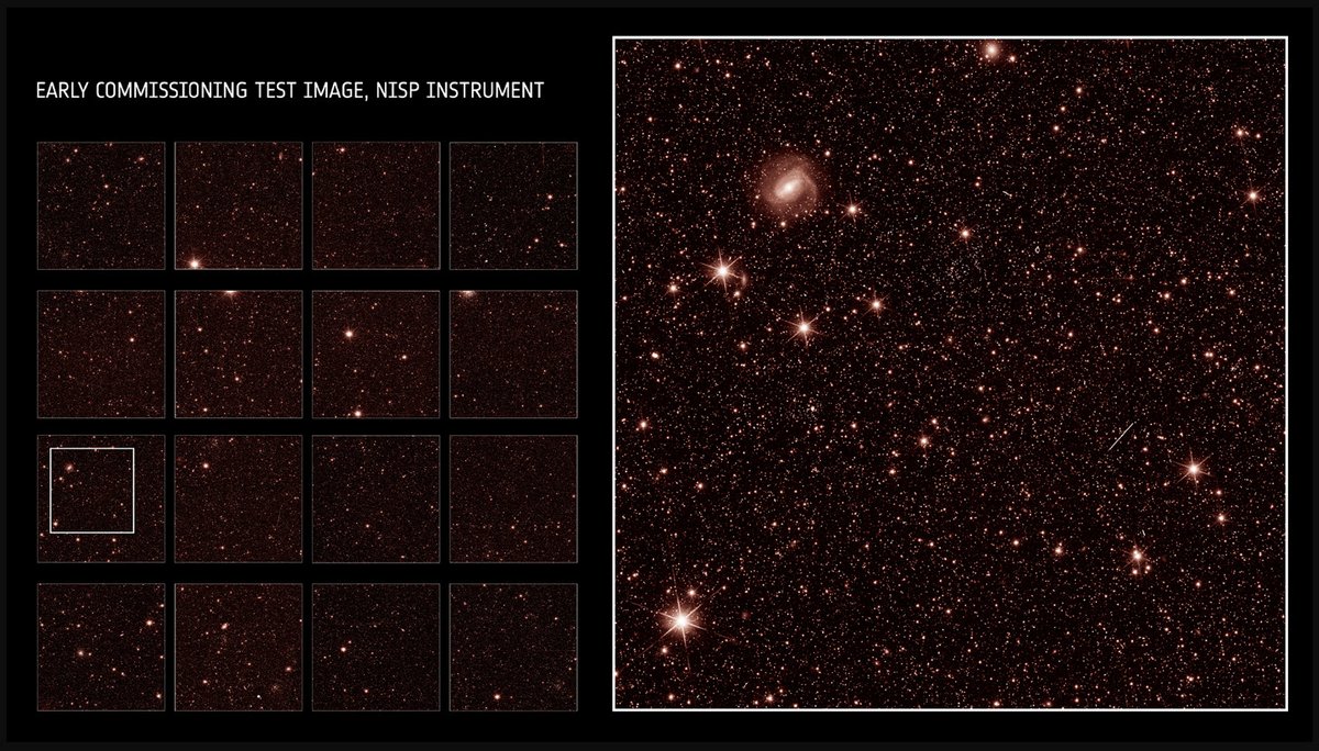 SpaceToday1's tweet photo. Lembram da missão Euclid da ESA, então ela já chegou no ponto de Lagrange L2 e acaba de mandar as primeiras imagens!!!

LEIA AGORA NO BLOG!!!

Euclid da ESA Faz Suas Primeiras Imagens Do Espaço - https://t.co/ZRrFCLj24h https://t.co/RjDKSX8wpI