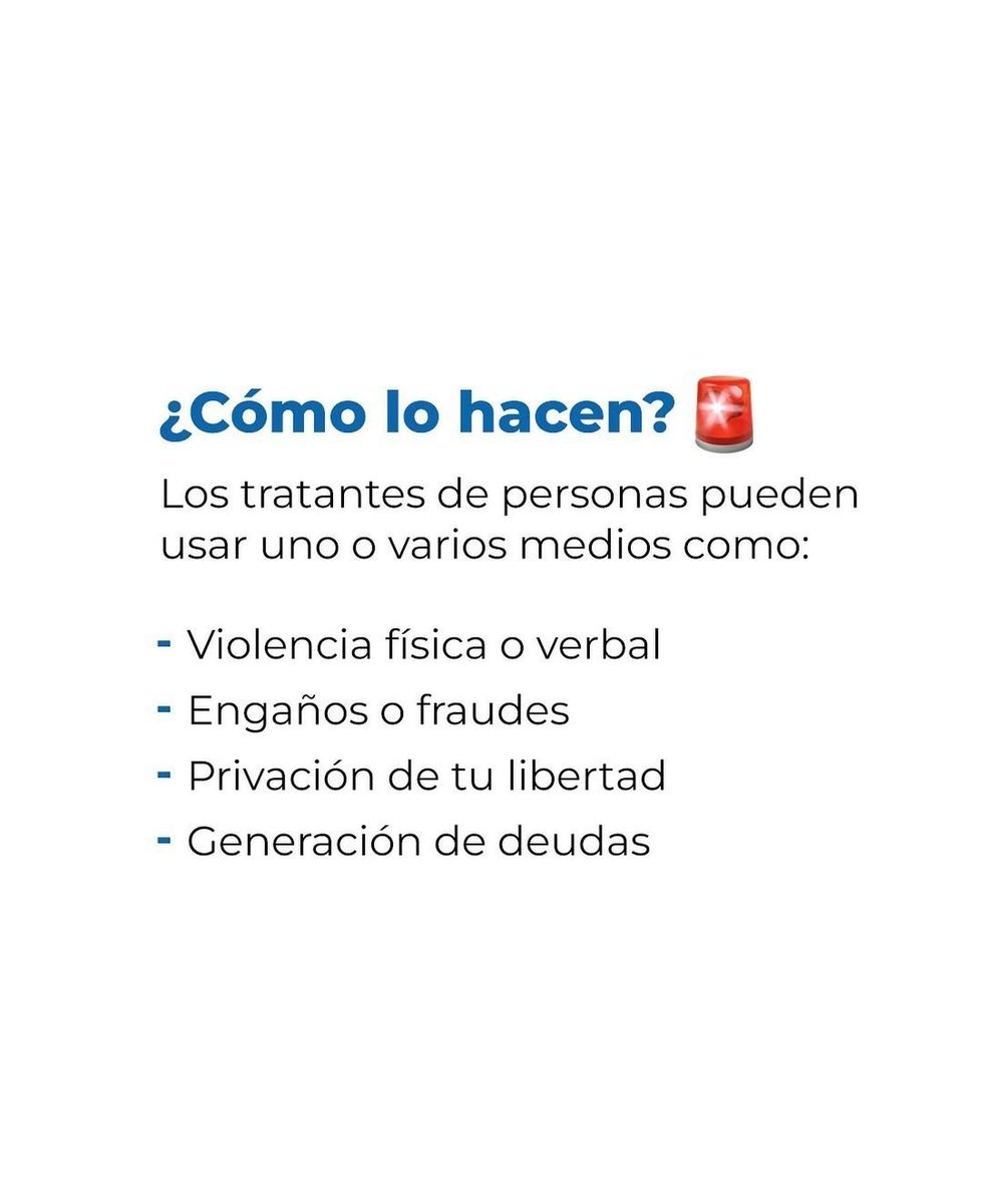 AlimentaTachira's tweet photo. La trata de personas es una forma de explotación que afecta a personas de todas las edades, géneros y nacionalidades.❌🌎

Crear conciencia sobre esta alarmante realidad es el primer paso para entender situación sobre el tráfico o trata de personas🙅🏻‍♀️🙅🏽. https://t.co/HFZJPQFXvI