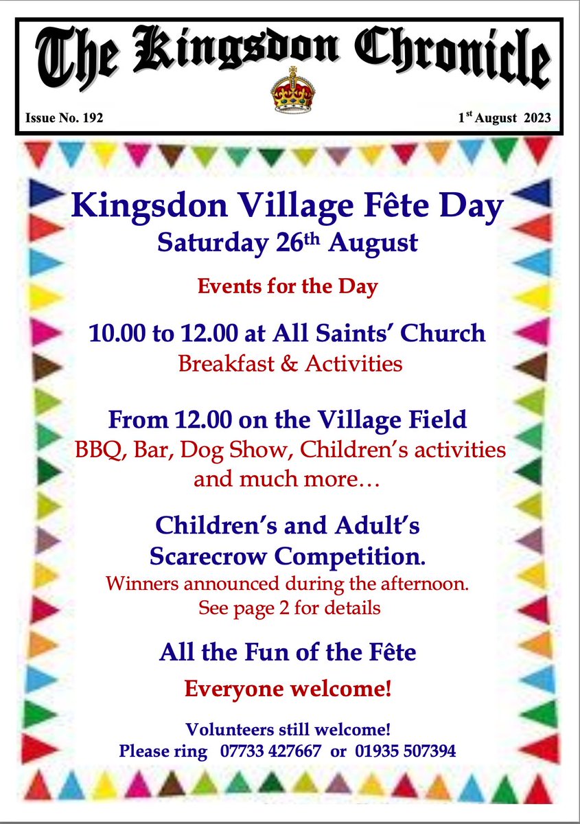 Kingsdon Village tweet media