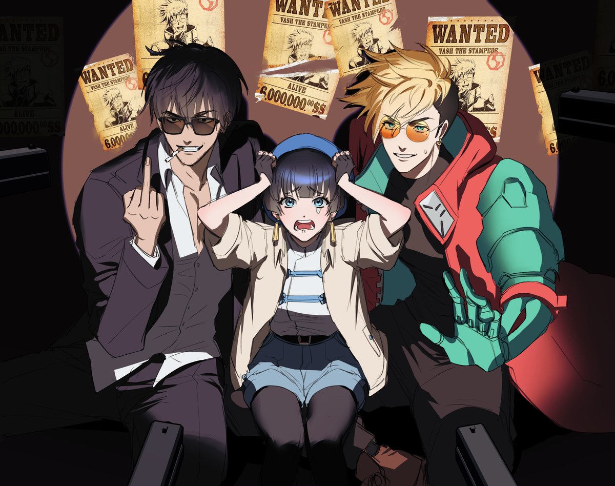 완성 안 할 거 같아서ㅜ
#TRIGUNSTAMPEDE