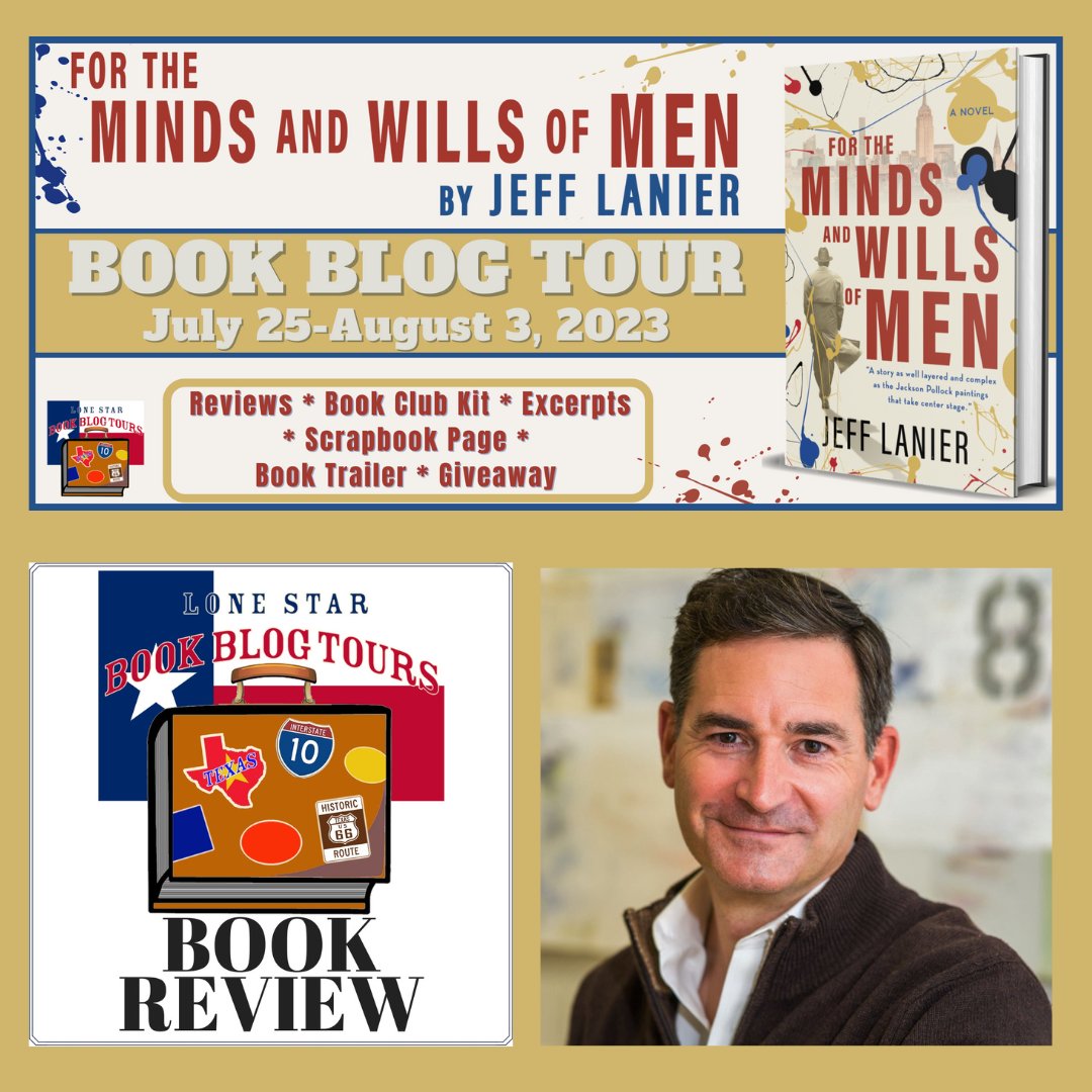 CluelessGent's tweet photo. Experience art, love, and espionage in 1953 Cold War New York in FOR THE MINDS AND WILLS OF MEN (@BoyleandDalton) by Jeff Lanier on #LoneStarLit #BlogTour w/#autographedcopy #giveaway!
https://t.co/hx0U6KFJvm
#arthistory #mystery #historicalfiction #ColdWar #1950s #TexasAuthor https://t.co/seHtWPV2Nx