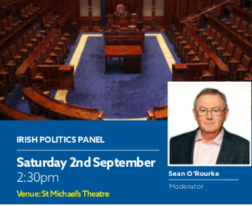 Four prominent TDs from across the political spectrum will discuss and debate the big issues with the long-time political journalist, former RTÉ broadcaster and current host of the Insights podcast, Seán O’Rourke, serving as moderator. Tickets: kennedysummerschool.ie #JFKSS