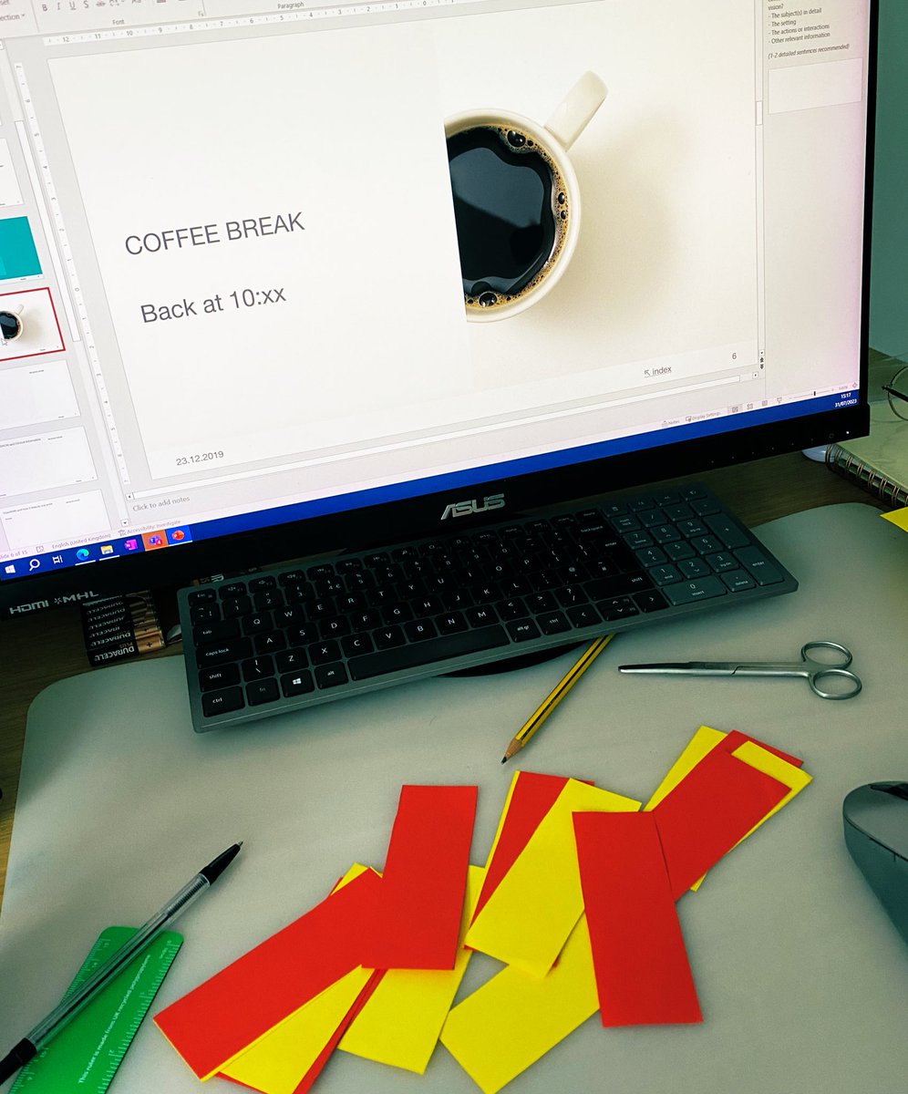 🎯Last touches to our Clinical Informatics Professionals Seasonal Summit 
🌱 An opportunity to learn together and grow. 
Some games included. An a pinch of healthy competition 🤌
<a href="/DHCWales/">Digital Health and Care Wales</a>