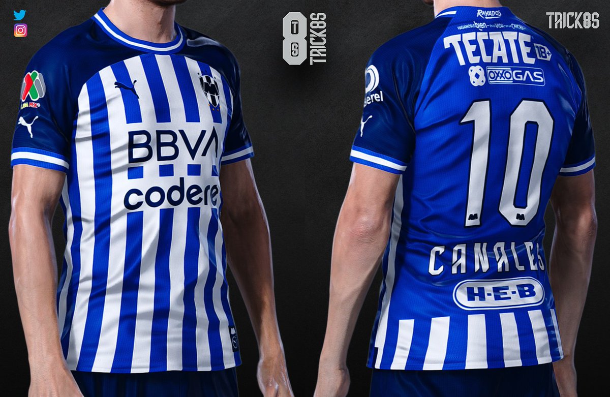 trick8s's tweet photo. CF MONTERREY @Rayados
Concept Kit for PES 2021

DOWNLOAD: https://t.co/KSS5NKxLzb
(Kitserver available)

#Rayados #eFootballPES2021 #Concept #conceptjersey #conceptkit #Mexico #jersey #football #kitfantasy #conceptdesign #Monterrey #pes #kit #LigaBBVAMX #puma #canales https://t.co/vV0484PdyA