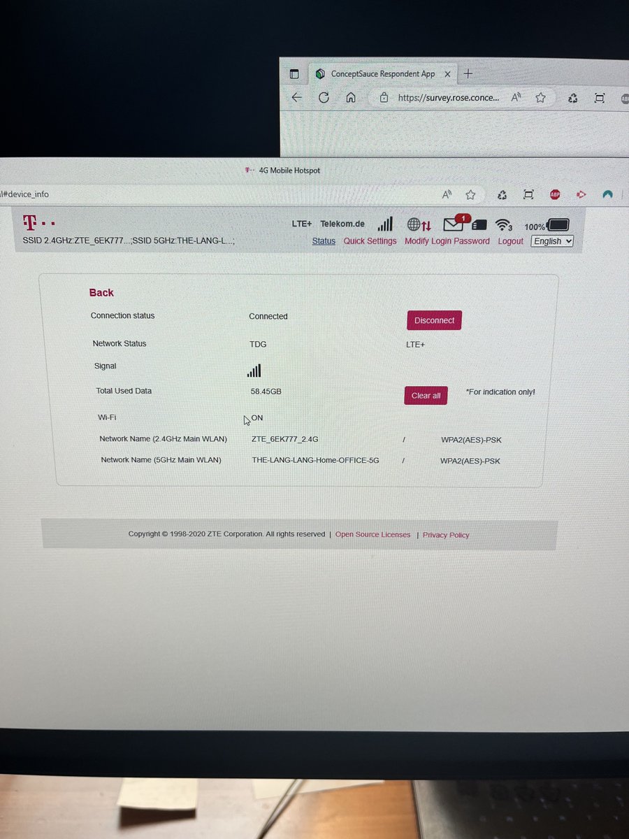 absthenomad's tweet photo. @telekomerleben Warum ist Ihr Speedbox 4G Internet so schlecht? Ich wohne in Langenau und in diesen Tagen bekomme ich 5mb, wenn ich verwendet, um 40mb zu bekommen. was ist passiert? https://t.co/ElHGsImFUl