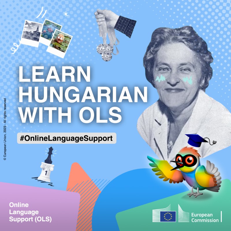 EUErasmusPlus's tweet photo. Did you know that Hungarian, Finnish and Estonian languages are all part of the same family group?
You can now discover the Hungarian language thanks to #OnlineLanguageSupport! 🤩
#HungarianLanguage