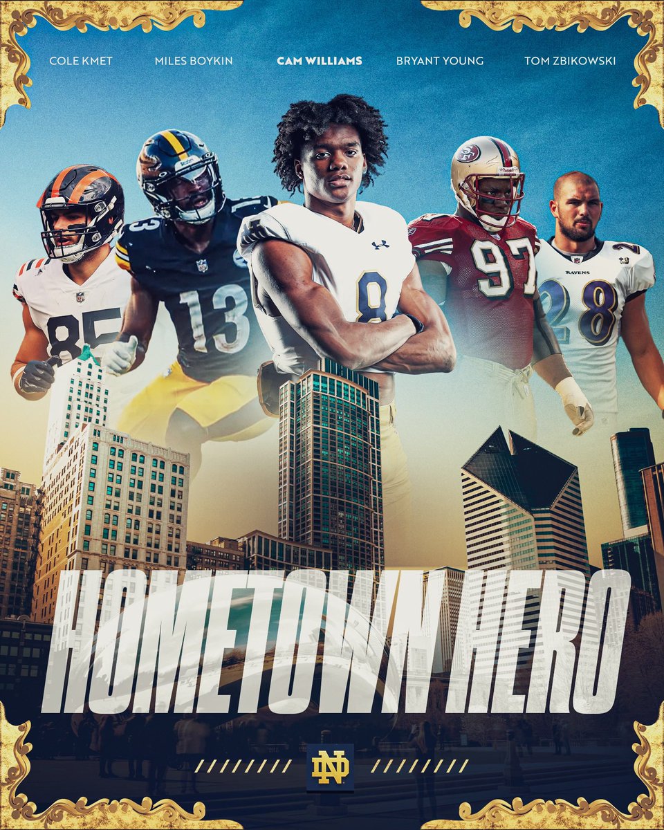 Cam Williams (@cam_will30) on Twitter photo There is truly nothing like playing for my city! Come rep for the Irish 🫡
#HOMETOWNHERO #ThinkBig There is truly nothing like playing for my city! Come rep for the Irish 🫡
#HOMETOWNHERO #ThinkBig