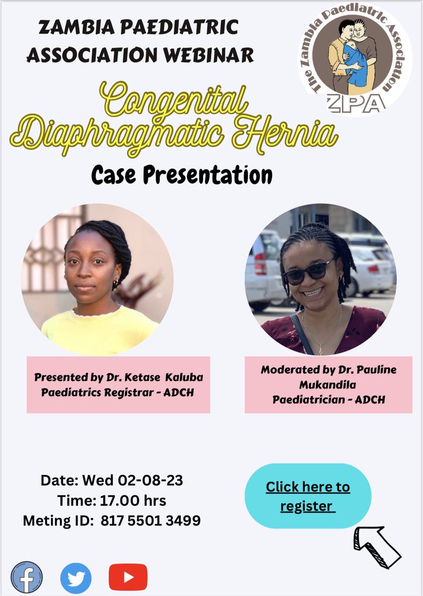 Zambia Paediatric Association tweet media