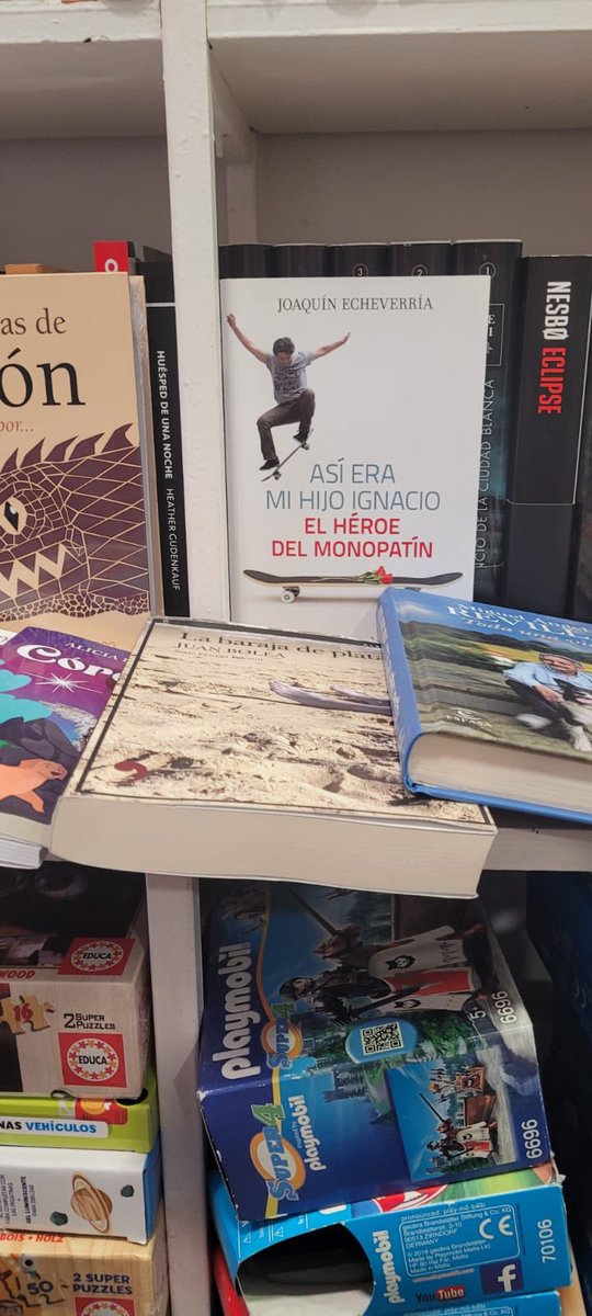 Hoy es el día del santo de mi hijo Ignacio Echeverria, que murió enfrentándose a unos terroristas para salvar la vida de otras personas.

En la librería “la imprenta“ de Comillas está a la venta su libro, el libro en el que hablamos de él, también se puede comprar por Internet