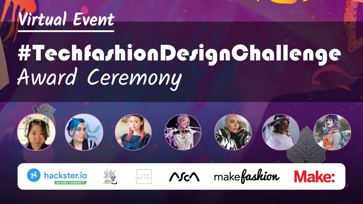 Hackster.io (@hacksterio) on Twitter photo Join us this Wednesday for a special event closing out the TechFashion Design Challenge, in association with <a href="/ArtbyPhysicist/">Art by Physicist</a>, ASCA, <a href="/make/">Make:</a>, <a href="/makefashion/">MakeFashion</a>, and nLITEn Tech! We'll celebrate the five winners, reveal a few more SURPRISE prizes, and more! youtube.com/watch?v=wR1Y69… Join us this Wednesday for a special event closing out the TechFashion Design Challenge, in association with <a href="/ArtbyPhysicist/">Art by Physicist</a>, ASCA, <a href="/make/">Make:</a>, <a href="/makefashion/">MakeFashion</a>, and nLITEn Tech! We'll celebrate the five winners, reveal a few more SURPRISE prizes, and more! youtube.com/watch?v=wR1Y69…