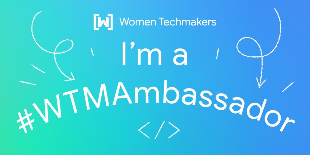 I am thrilled to share that I have been selected as a Women Techmakers Ambassador! 💚💙

#WTMAmbassador #WomenInTech #WomenTechmakers @WomenTechmakers
