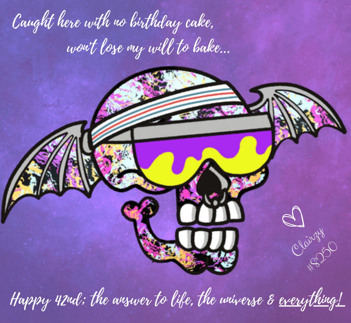 I missed the official DBC card b/c I generally have no idea what's going on, so I made my own. Happy Birthday <a href="/shadows_eth/">Shadows</a> - hope it's the best year yet! ✨