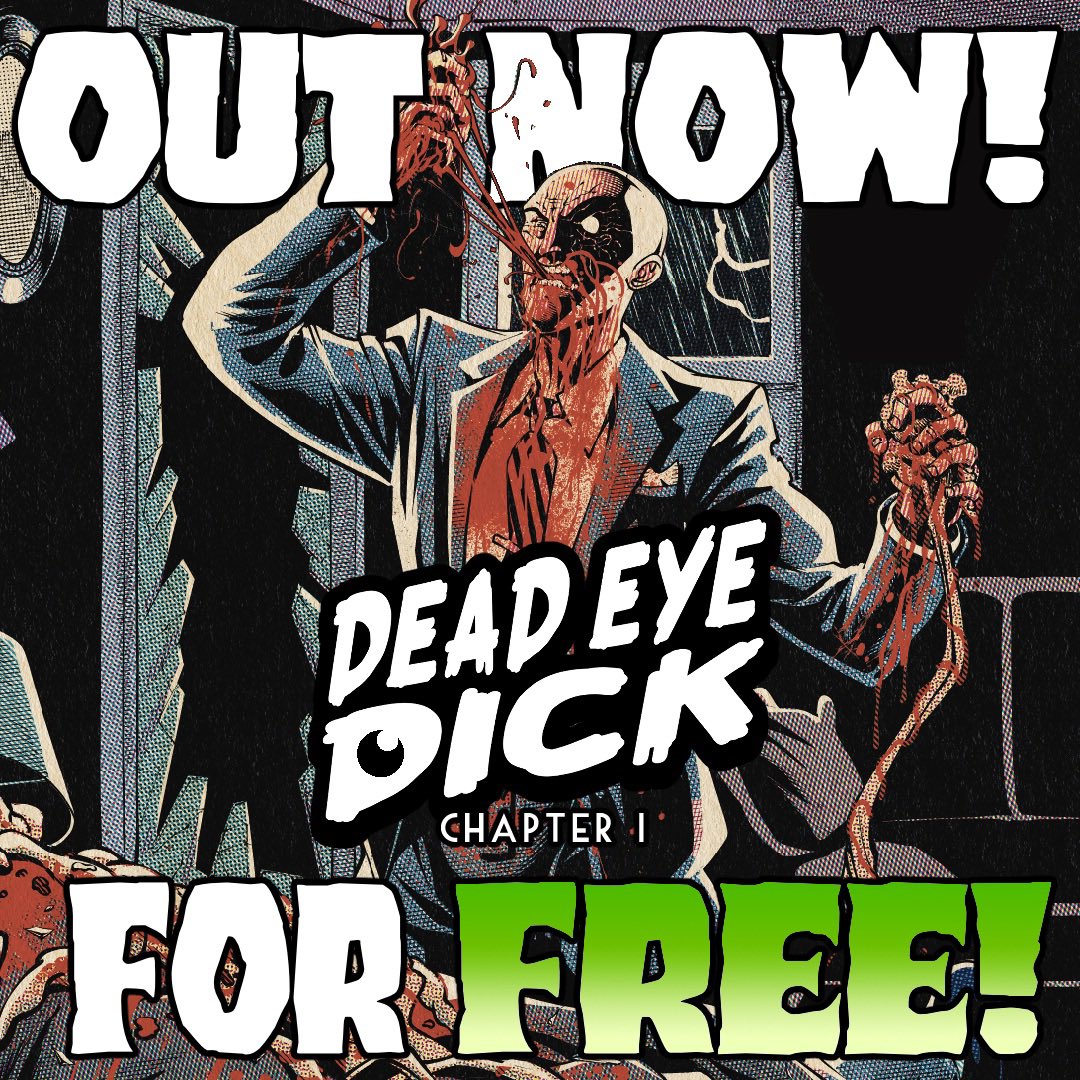 Want to read a 6 page comic written &amp; drawn by me?

Head over to speechcomics.com where you’ll find Chapter I of DEAD EYE DICK available FOR FREE!

The story continues Sep 1st when we launch issue two of OUTBREAKS on Kickstarter! 

Sign up for our newsletter for more!