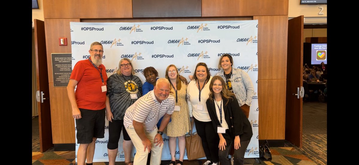 We <a href="/OmahaPubSchool/">Omaha Public Schools</a> are off to a phenomenal start this morning. Thank you to the 640+ educators who choose to come together to learn and collaborate on MTSS social and emotional well being our students.  Mount View represented . #joy #cultureforlearning