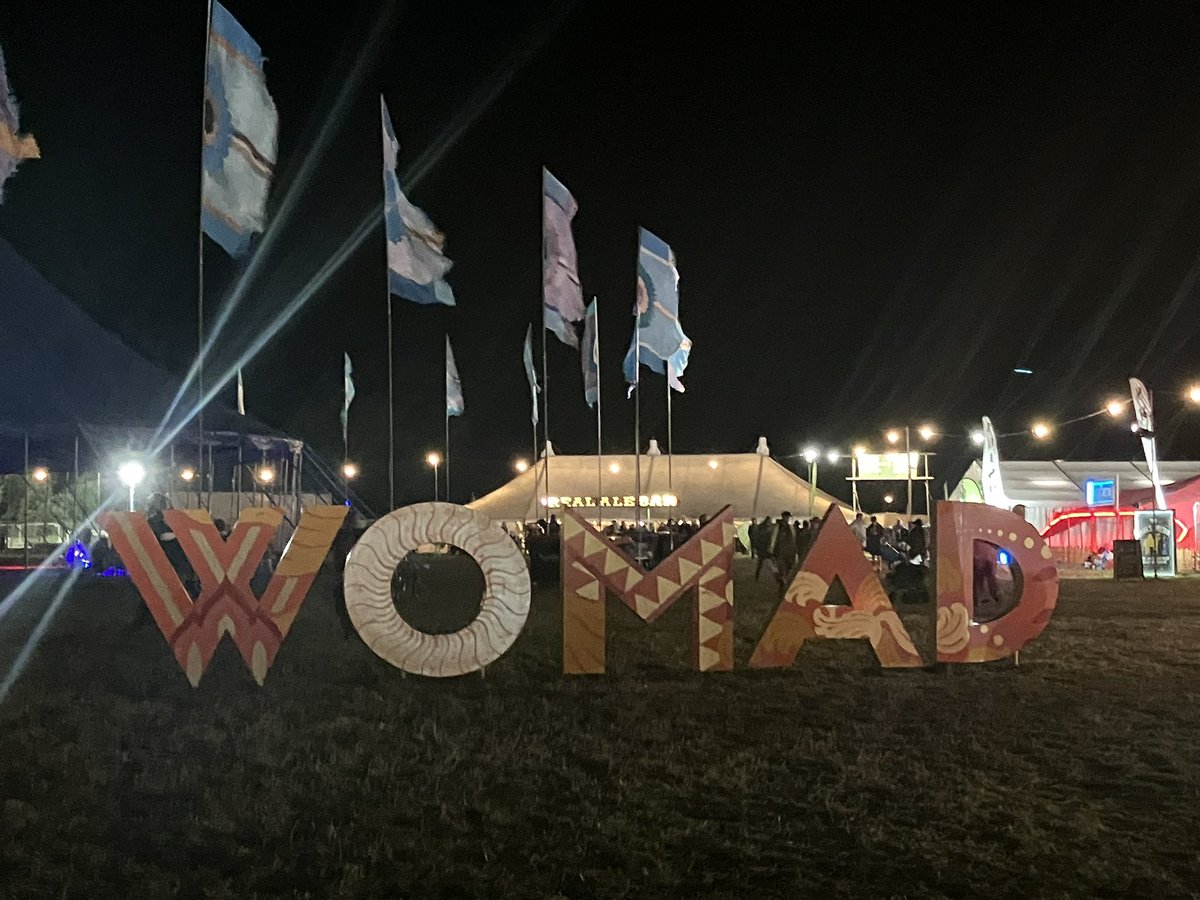 Home again after another excellent, entertaining, enjoyable, exciting and exhausting #Womad Thank you to everyone who is involved in producing this very special festival. @WOMADfestival