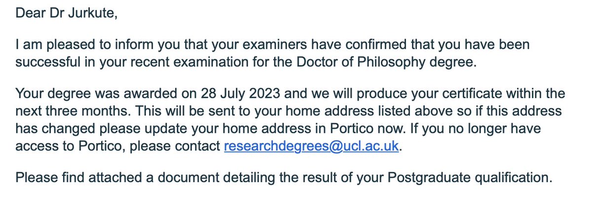 Officially Doctor in Philosophy of ocular genomics! It was such an interesting journey (with ups and downs) to study mitochondrial eye diseases @UCLeye and @Moorfields. 
#mitochondria #mitochondrialdisease #inheritedopticneuropathy