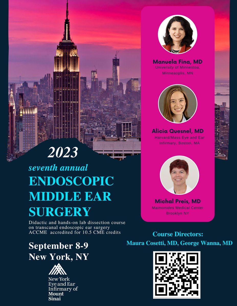 Few seats are left register today for an outstanding course, use QR code!