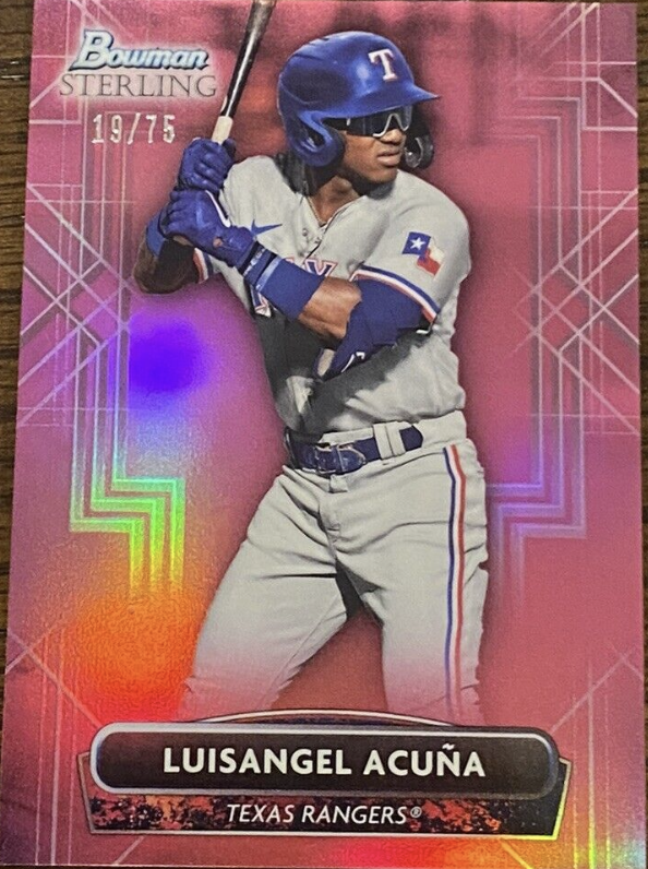 MetCast (@metcastpod) on Twitter photo 🚨🚨MET CAST GIVEAWAY🚨🚨
WELCOME TO NY <a href="/acunita13/">Luisangel Acuña</a> 🥳
- Luisangel Acuna 2022 Bowman Sterling Magenta Refractor Texas Rangers 19/75 🔥
To Enter:
- Follow Us
- Retweet
*Bonus Entry* 😎
- Tag A Mets Fan In Comments
The Winner Will Be Chose Thursday Night!
#LGM #Mets #MLB 🚨🚨MET CAST GIVEAWAY🚨🚨
WELCOME TO NY <a href="/acunita13/">Luisangel Acuña</a> 🥳
- Luisangel Acuna 2022 Bowman Sterling Magenta Refractor Texas Rangers 19/75 🔥
To Enter:
- Follow Us
- Retweet
*Bonus Entry* 😎
- Tag A Mets Fan In Comments
The Winner Will Be Chose Thursday Night!
#LGM #Mets #MLB