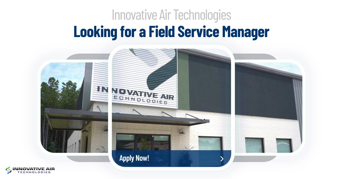 IATCovington's tweet photo. Join Innovative Air Technologies! Seeking an HVAC Field Service Manager experienced in dehumidifiers. Passionate about exceptional service? Apply now! #HVAC #Dehumidifiers #Hiring   https://t.co/X4sZLf5VuC https://t.co/TOU7eRZ8pA