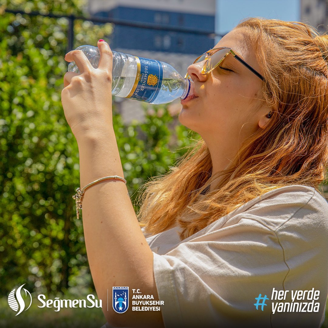 Her yudumu sağlık, her yudumu enerji ♥️💧 Ankara’nın su markası Ankara’nın her yerinde! 🥰