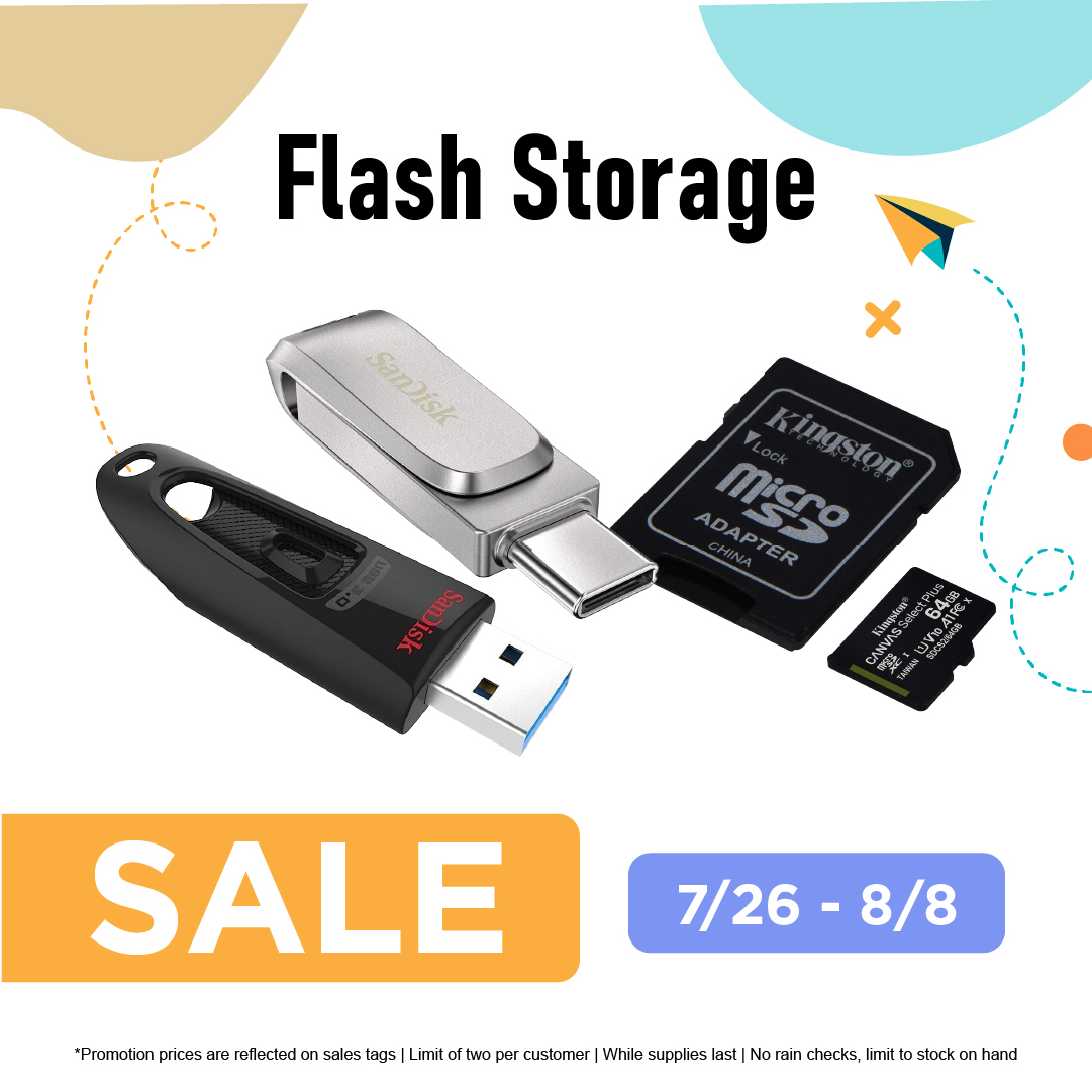 centralcomputer's tweet image. Gear up for the new school year! Get deals on USB Hubs, Powerbanks, Flash Storage, and More!

Shop Now:
ow.ly/mjKj50PpjVt

#tech #techgear #flashstorage #technology