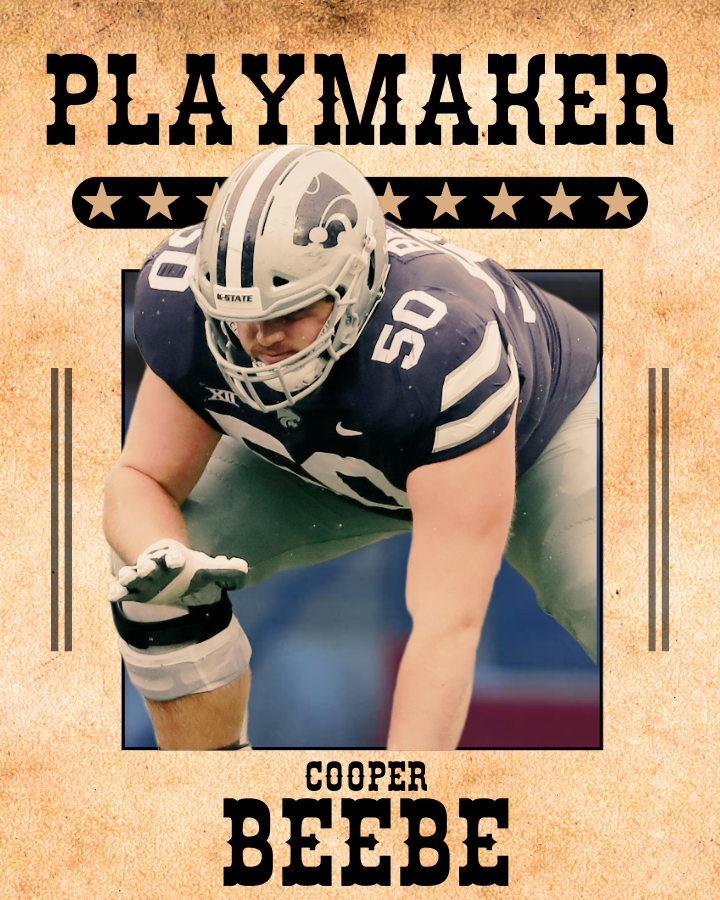 JoeBrobackCFB's tweet photo. Part 10 in my #CFBPlaymakers
@KStateFB OG Cooper Beebe
Former 2-star turned himself into one of the best guards in the country. A huge piece to an underrated offense. https://t.co/9JQwz4FutZ