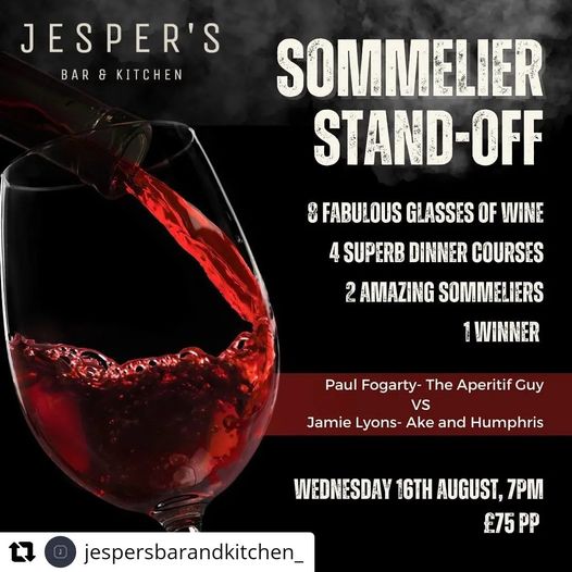 The Aperitif Guy 💙 (@aperitifguy) on Twitter photo Have you heard about the Sommelier Stand-Off at Jesper's Bar & Kitchen, on Prince Albert Row? I'll be taking part, pitting my wine-pairing skills against Jamie from <a href="/AkeandHumphris/">Ake & Humphris</a>. There are still a few tickets left, and it's going to be a fantastic event.
#HarrogateHour Have you heard about the Sommelier Stand-Off at Jesper's Bar & Kitchen, on Prince Albert Row? I'll be taking part, pitting my wine-pairing skills against Jamie from <a href="/AkeandHumphris/">Ake & Humphris</a>. There are still a few tickets left, and it's going to be a fantastic event.
#HarrogateHour