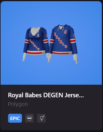 💙👑Royal Babe Jersey Giveaway!!!👑💙

To win:
- like &amp; Retweet ❤️
- Follow <a href="/EmpressRaeon/">EmpressRaeon.ron</a> on Kick kick.com/empressraeon ✅
- Vow to always go All in with 69 &amp; Drop your Addy in the comments 🫡

Winner picked in 24 Hours!! GL!! 💙