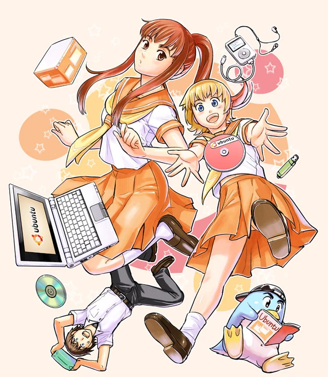 nixcraft's tweet photo. Ubunchu! manga follows three students in a sysadmin club as they get to grips with Ubuntu. The story follows the activities of the three members of the Ichinomiya Prefectural High School’s system administration club (part of the wider IT club). Each chapter is focussed on a certain aspect of the Ubuntu operating system or a related topic, such as command-line interfaces, input methods, Linux Mint, or software licensing. https://t.co/oeSPGRLvmP