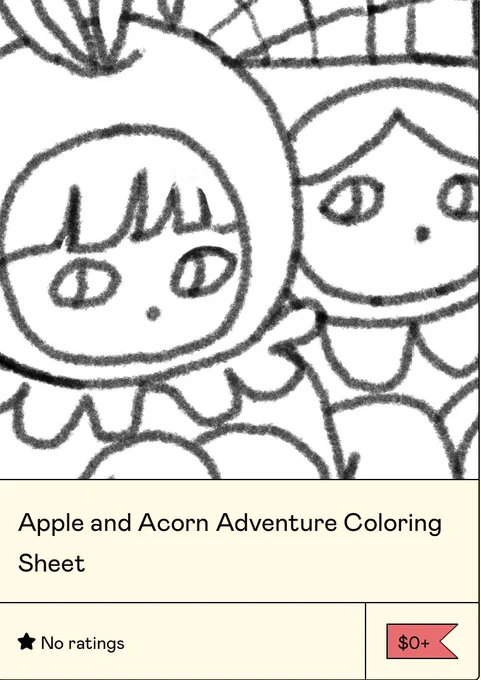 I made a free coloring page! for digital or traditional use :+) you can get it on my gumroad! veryluckyclover.gumroad.com