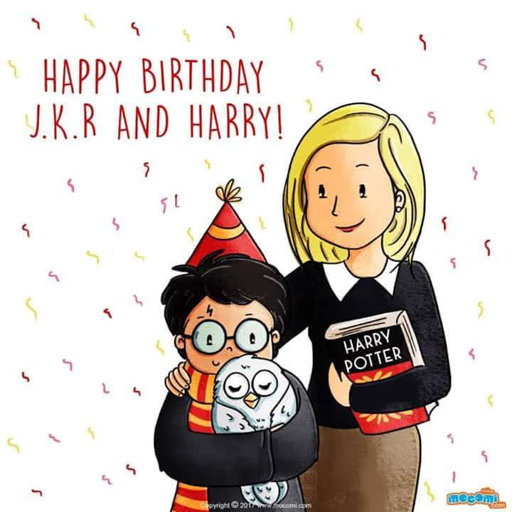 HpyMerodeadores's tweet photo. Happy birthday @jk_rowling  🎂🎁🎉 https://t.co/D8gQXHoX6z
