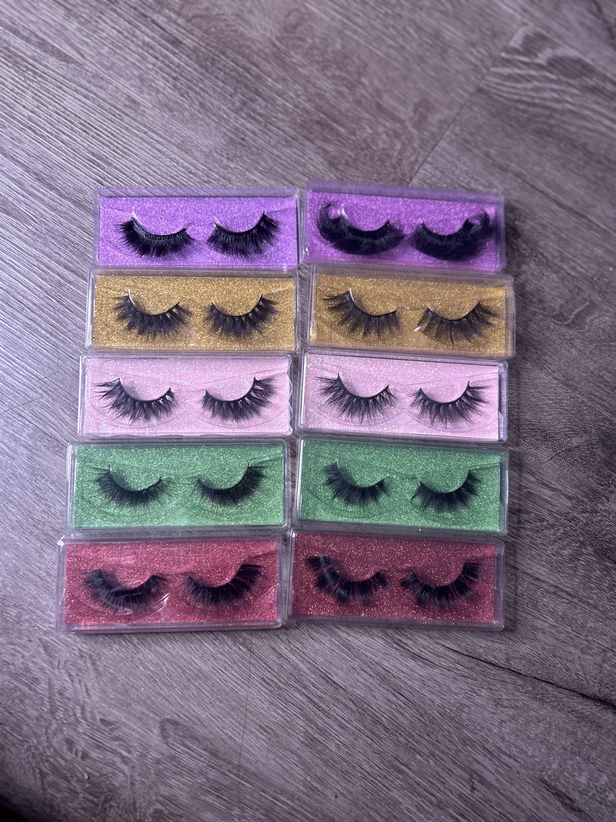 DynamicD34355's tweet image. ♡Faux 3d mink lashes•
♡Dms Opens for prices•