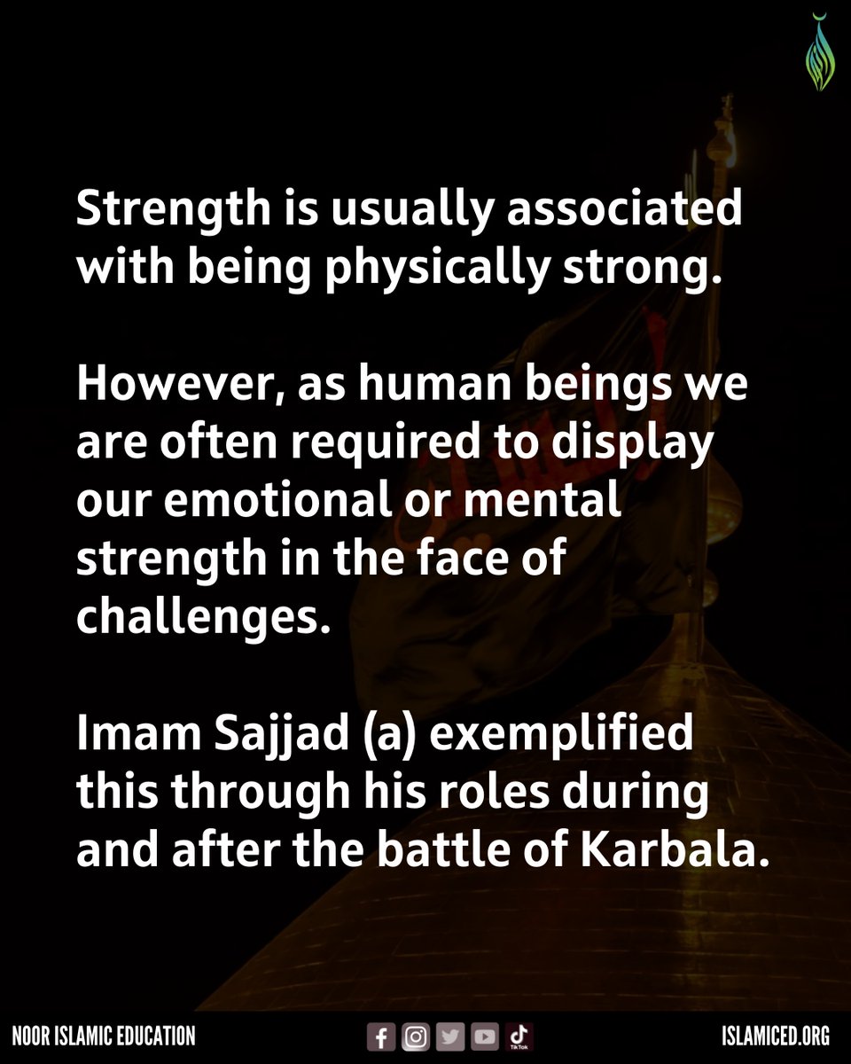 NoorIslamicEd's tweet photo. Exemplary Role Model: Imam Ali Al-Sajjad
#ExemplaryRoleModel #SacrificeForTheSakeOfAllah #LivingWithHumility #Muharram2023 https://t.co/bIbb5NyPyK