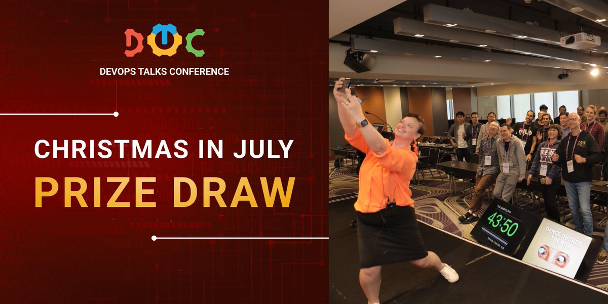 DevOpsTalks's tweet image. Purchase your tickets before 10th August & you automatically go into our exclusive prize draw! We're giving away too many prizes to mention, including TICKETS to the conference, absolutely FREE! Imagine attending DOTC SG with your #DevOps buddies on us.
🎟️devops.talksplus.com/singapore/devo…
