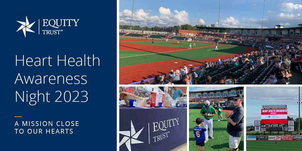 EquityTrust's tweet photo. We were excited to see the @LECrushers at home this past weekend and bring awareness to the importance of heart health with the help of the @AmHeartOhio!
#hearthealth #lakeeriecrushers #crushers #equitytrust #ChasingGrapeness #baseball #newfrontier https://t.co/8qD01aSXo3