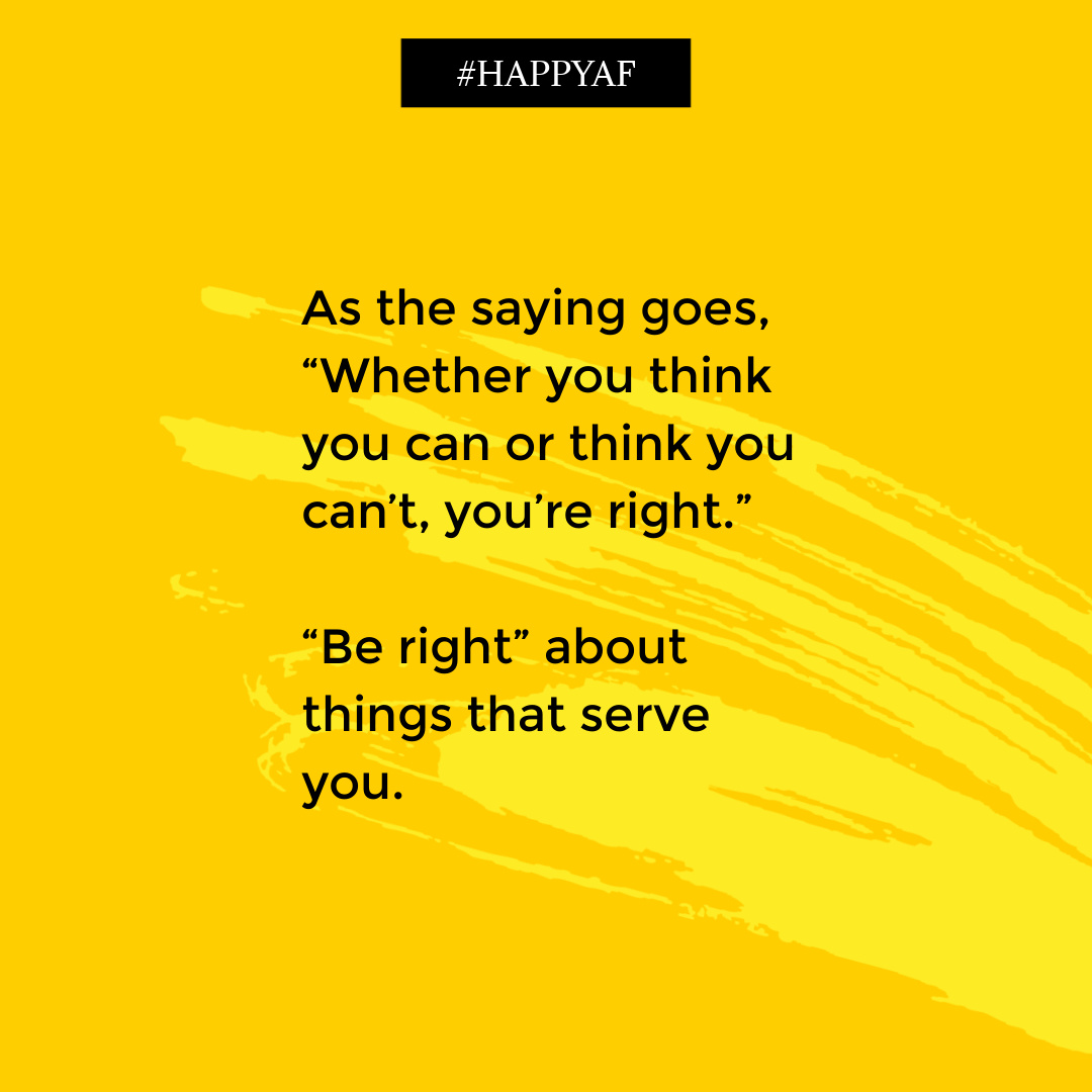 Let’s rebrand “Serves You Right.”

#attitude #success #HappyAF #BethRomero  #happiness #wellness #selfhelp