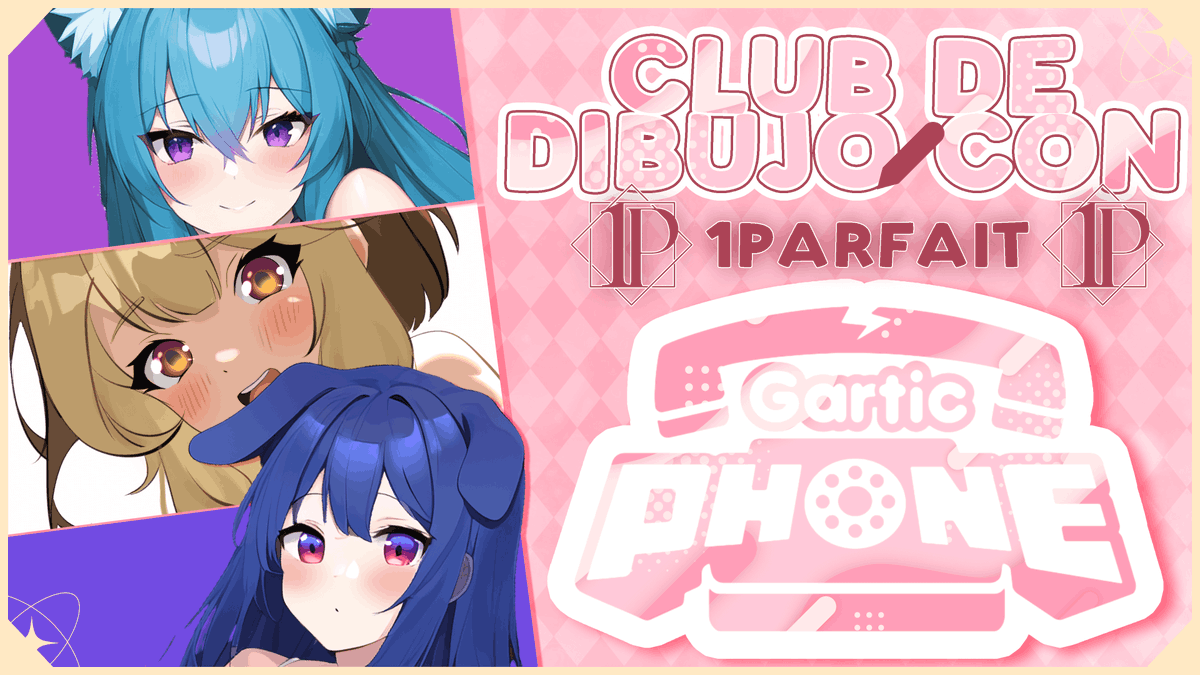 1Parfait_group's tweet photo. HOY STREAM COLLAB
GARTIC PHONE CON @kazumi_mei_vt , @AsbellVtuber y @Joyneedvt ...
Les estaran esperando en @YouTube a las 6:00 p.m.
https://t.co/jjdrzocFS4
https://t.co/jjdrzocFS4
https://t.co/jjdrzocFS4
#VTuber #Entretenimiento #1parfait #KazuLive #AsbellNatsuki #JoyNeed https://t.co/e5Ls48RZH5