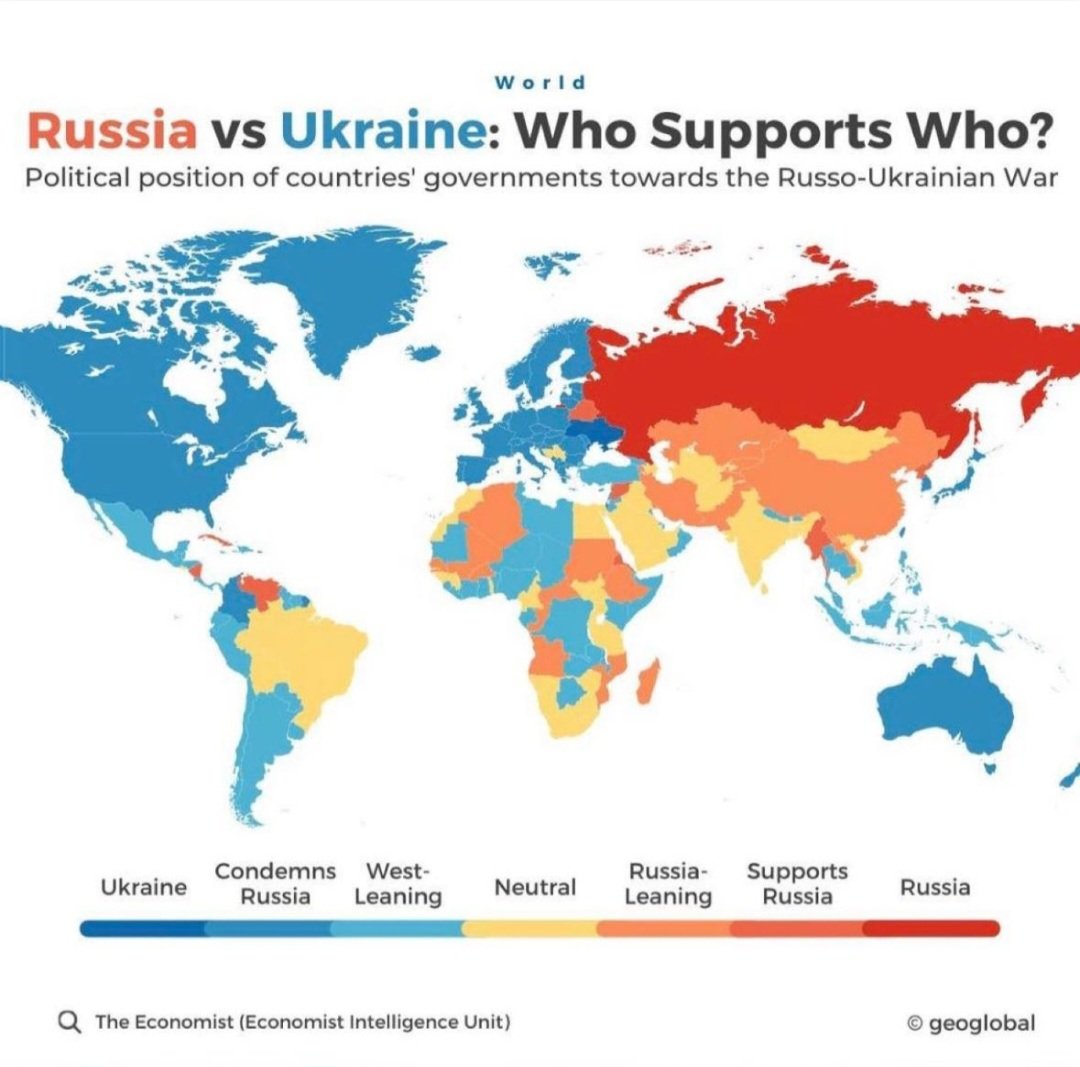 andreas_ppdp's tweet photo. 🇷🇺 Rusko vs. 🇺🇦 Ukrajina
Kdo podporuje koho?
Důležitá mapka ⬇️ https://t.co/2rsECEX2C0