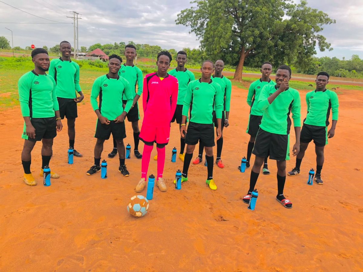 wallylallo's tweet photo. I will like to extend  special thanks from the #Kunting FC to the @KitAid  for donating these beautiful jerseys. We appreciate this gift so much. @Derrick Simmons https://t.co/GlcXjrASgt