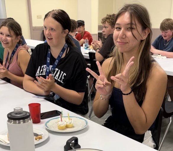 BCHockey_Refs's tweet photo. No better place to celebrate your 16th birthday than the BCHockey Summer Officiating School in Lake Cowichan! Happy 16th Birthday Izzy! #morethandroppingpucks https://t.co/fAZZfqkSv5